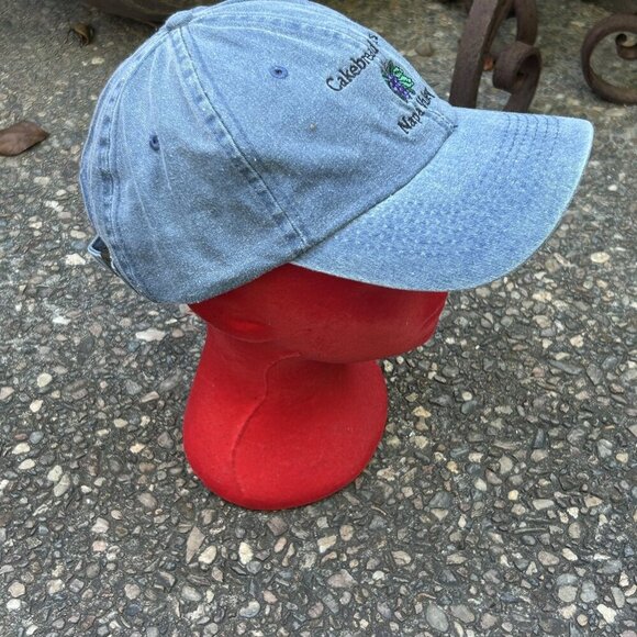Cakebread Cellars Denim Blue Baseball Cap Port Authority - Picture 5 of 7